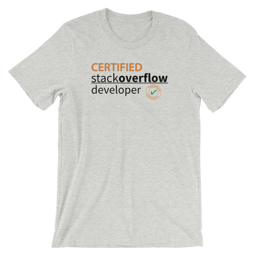 Certified Stackoverflow Developer